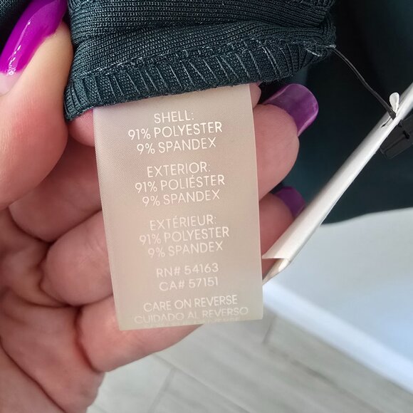 Calvin Klein Green Sleeveless Sheath Dress - Size 6 - NWT - Picture 7 of 13